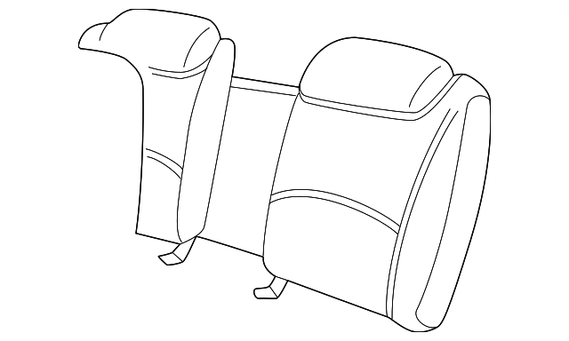 16797526 Деталь SEAT BACK FRAME