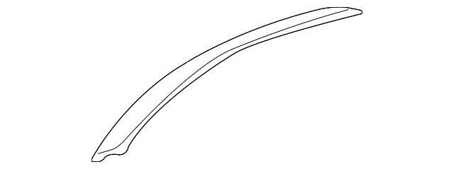 1C0-853-702-GRU Деталь ROOF MOLDING, RIGHT