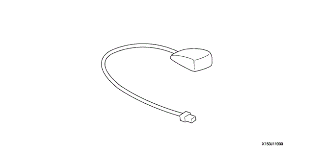 ACCESSORIES/XM RADIO ANTENNA for 2009 Honda ODYSSEY #1