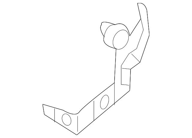 88012-4Z010 Деталь RECLINE KNOB BRACKET