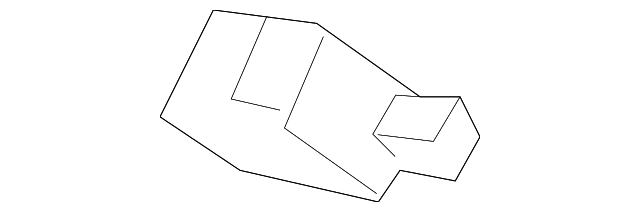 92221556 Деталь FRONT HOSE CLIP, RIGHT