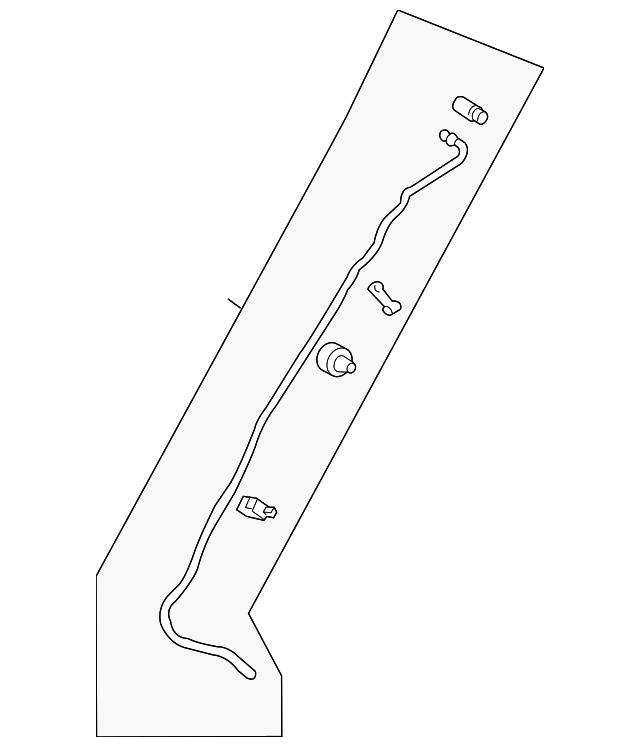 92247835 Деталь FRONT HOSE, RIGHT