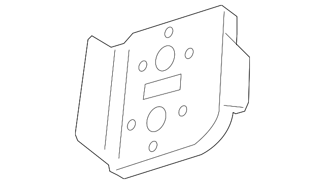 55394200AB Деталь STRIKER REINF, RIGHT