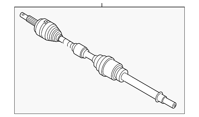 39100-JA11F Деталь AXLE ASSY