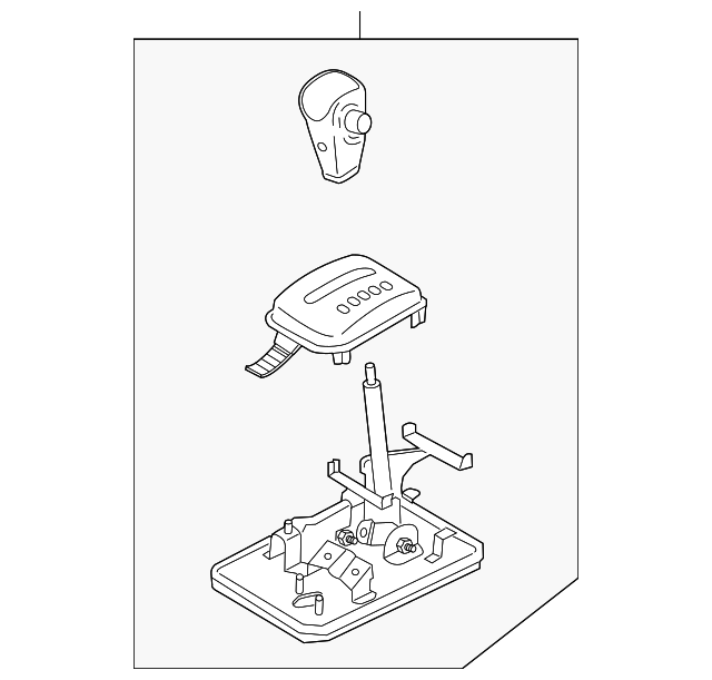 46700-3E7729W Деталь GEARSHIFT LEVER