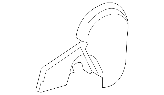 71861-AD020-E0 Деталь CUSHION SHIELD, LEFT