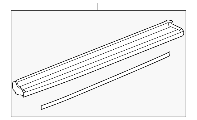 89045608 RUNNING BOARD, RIGHT