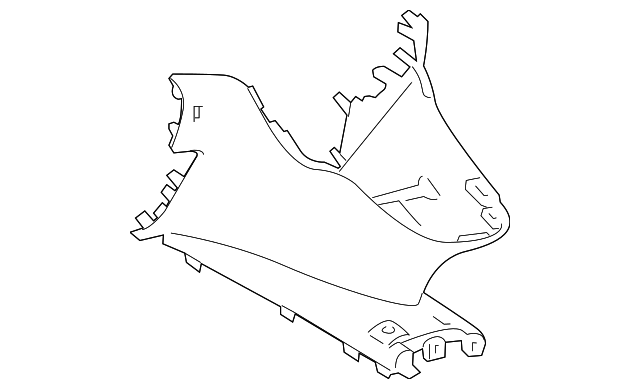 58810-75010-C1 CONSOLE PANEL