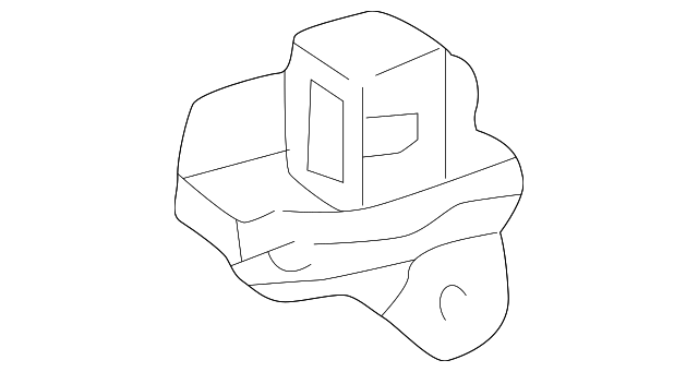 89173-39195 FRONT SENSOR, RIGHT