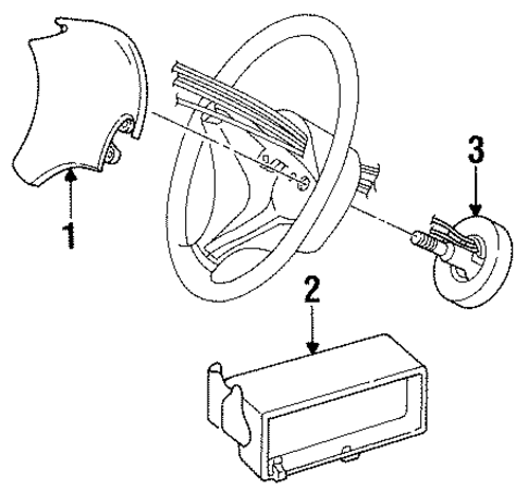 Grand Caravan AIR BAG COMPONENTS
