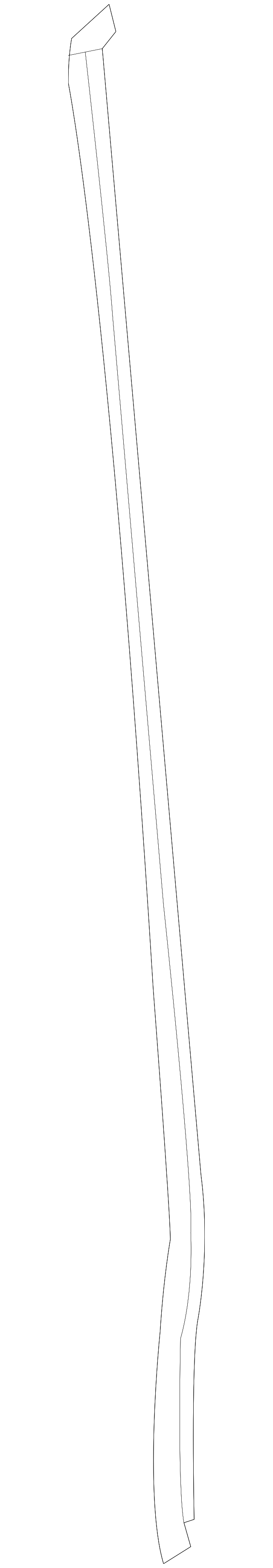 9067470030 Деталь DOOR W'STRIP, LEFT