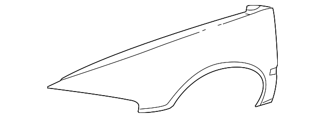 25641698 FENDER, RIGHT