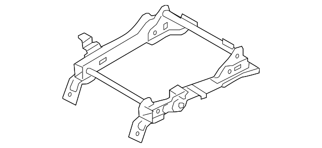 89501-1U310 Деталь SEAT TRACK, LEFT