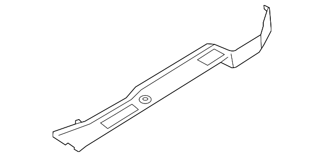 84166-2P010 Деталь SIGHT SHIELD, RIGHT