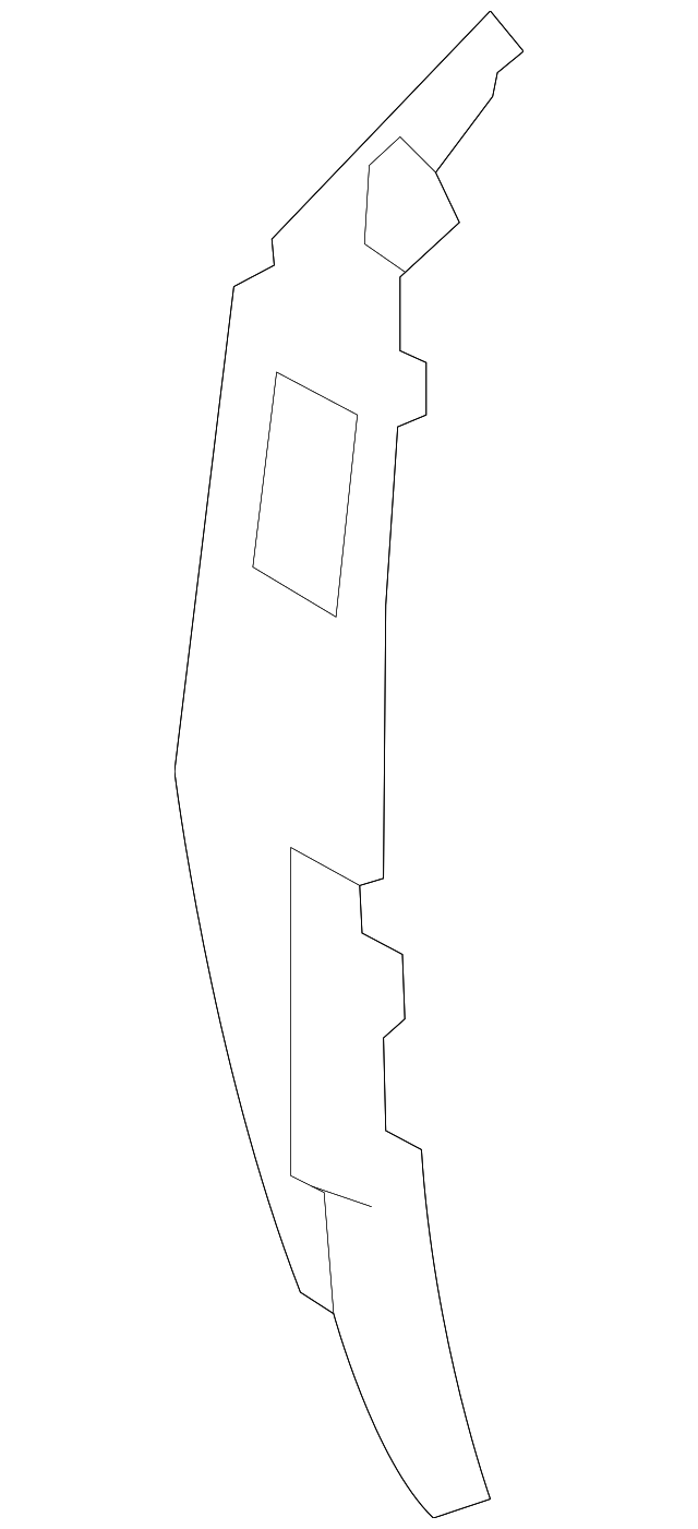 84142-2P010 Деталь INSULATOR, RIGHT