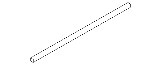 86470-2P000 SEAL STRIP, RIGHT