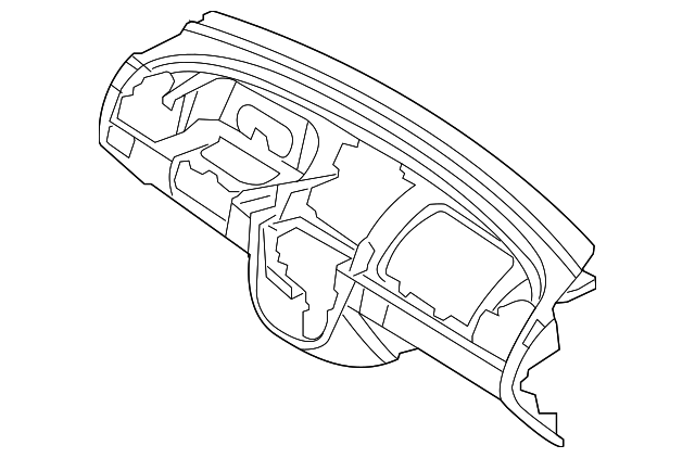 7311085Z01 Деталь INSTRUMENT PANEL