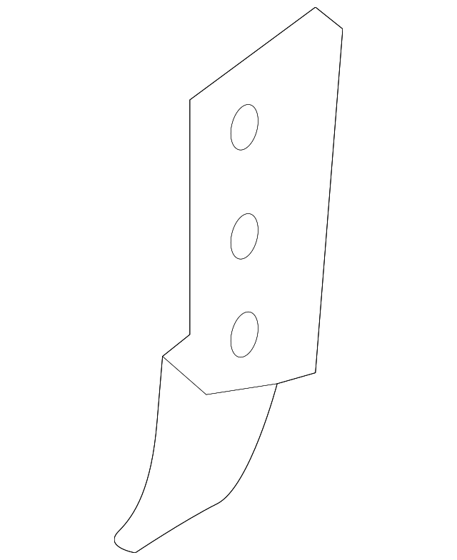 7324985Z00 Деталь INNER BRACE, LEFT
