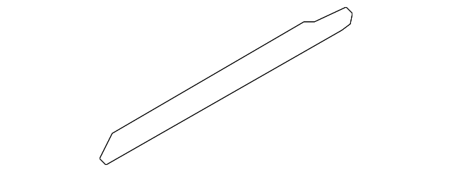 51-33-8-036-664 Деталь FRONT MOLDING, RIGHT