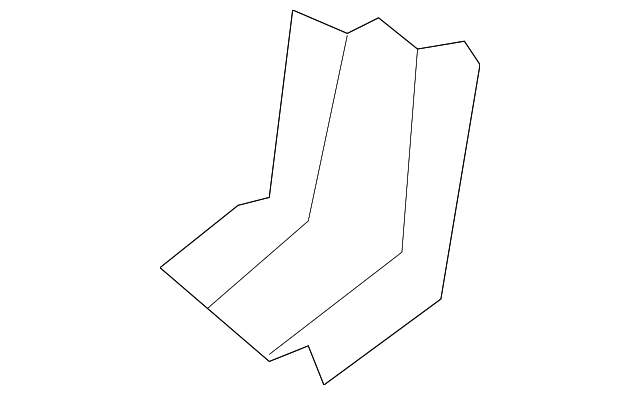 5115411AA Деталь SUPPORT BRACKET, LEFT