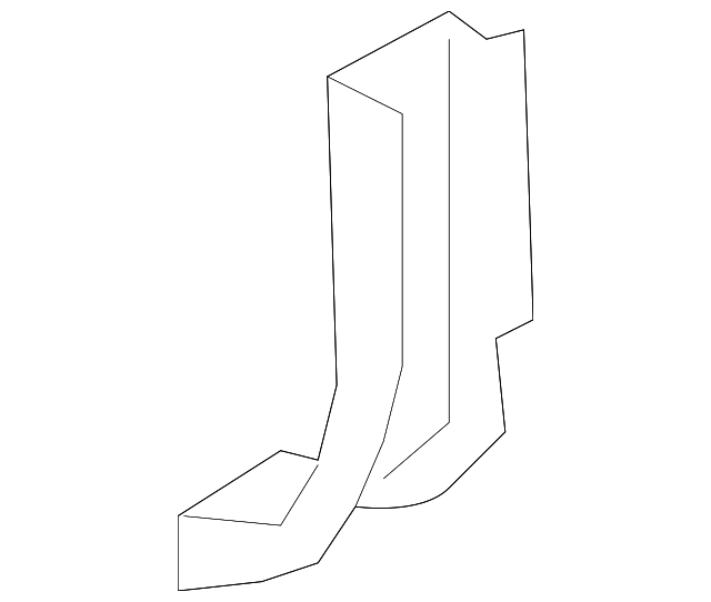 5115399AA Деталь SUPPORT BRACE, LEFT