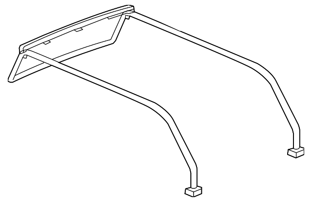 55395480AK Деталь SIDE RAIL, RIGHT