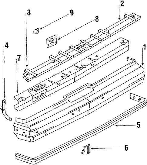 Century BUMPER & COMPONENTS - REAR
