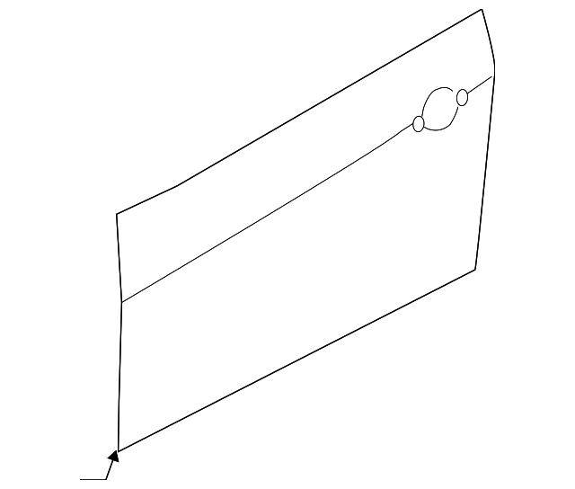 76111-A7000 Деталь OUTER PANEL, LEFT