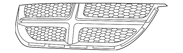 68088969AC Деталь UPPER GRILLE