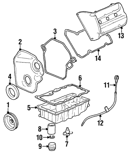 ENGINE/ENGINE PARTS for 2000 Oldsmobile Intrigue #1