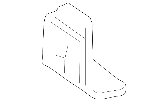 F67Z17912AA Деталь FACE BAR REINFORCEMENT, RIGHT