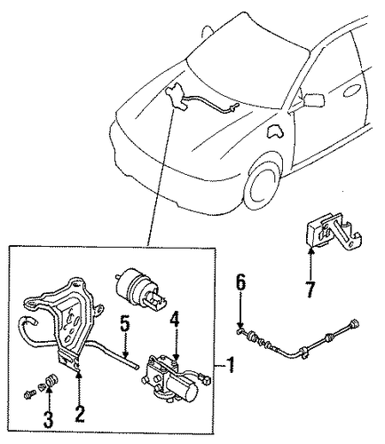 Protege CRUISE CONTROL SYSTEM