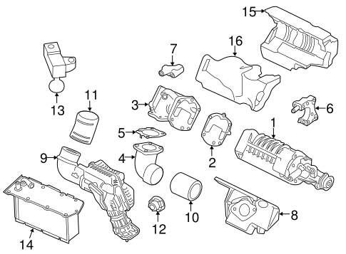 Pathfinder SUPERCHARGER & COMPONENTS