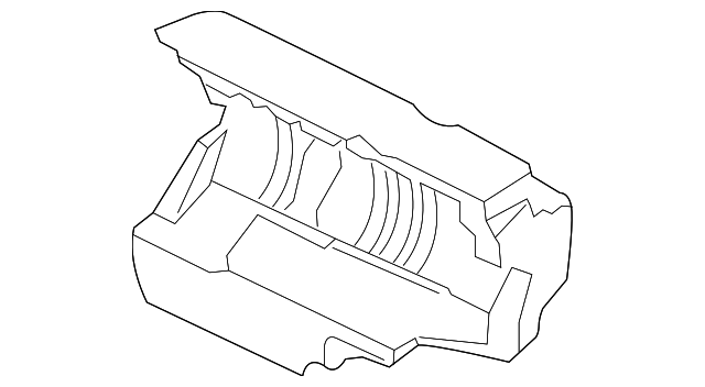 14199-3KY0B Деталь INSULATOR, RIGHT