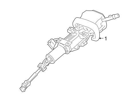 LaCrosse STEERING COLUMN ASSEMBLY 2