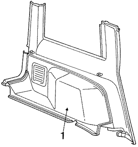 Aries INTERIOR TRIM - QUARTER PANELS