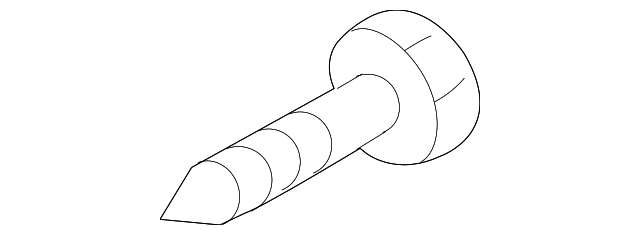 12433-04143 Деталь CORNER MOLDING SCREW, RIGHT