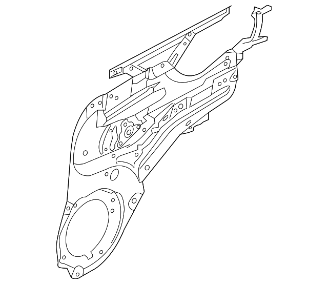 83401-2K001 Деталь REGULATOR ASSY, LEFT