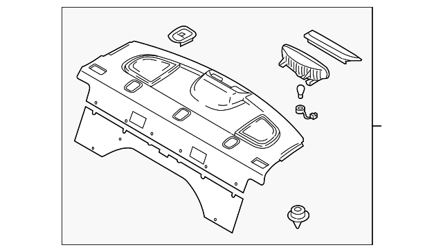 85610-2F551IM PKG TRAY TRIM