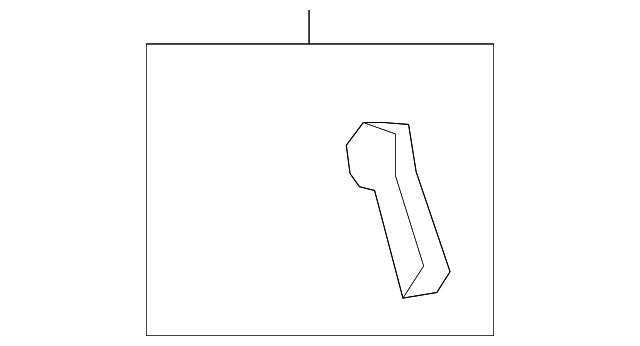 15900292 LEVER, LEFT