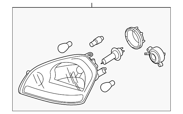92101-1F031 Деталь HEADLAMP ASSY, LEFT