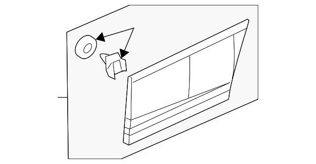 88951961 Деталь LOWER MOLDING, LEFT