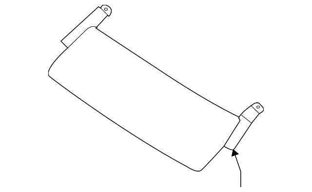 73159-8Z400 Деталь DEFLECTOR ASSY