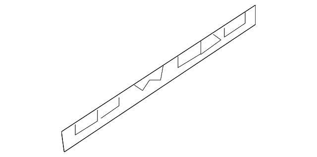 73160-9Z300 Деталь DECAL, RIGHT