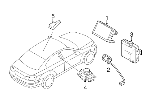 Equus NAVIGATION SYSTEM COMPONENTS