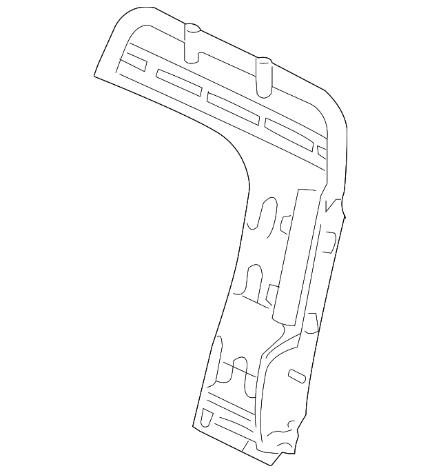 8581086Z00 Деталь SEAT BACK FRAME, RIGHT