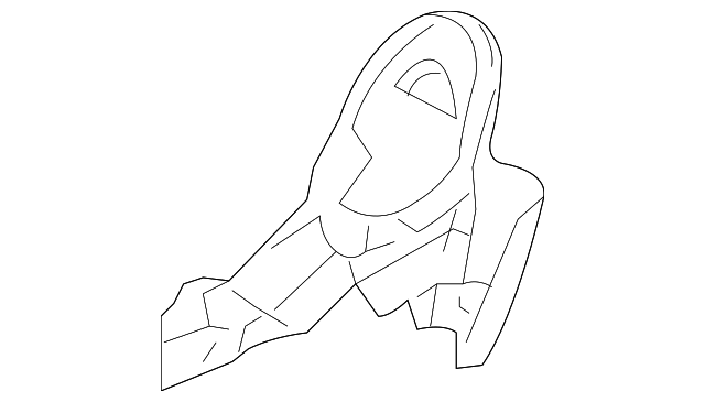 8524186Z00 Деталь INNER COVER, RIGHT
