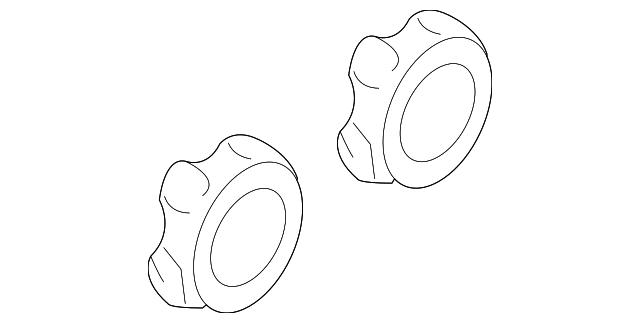 8617086Z00 Деталь KNOB, RIGHT