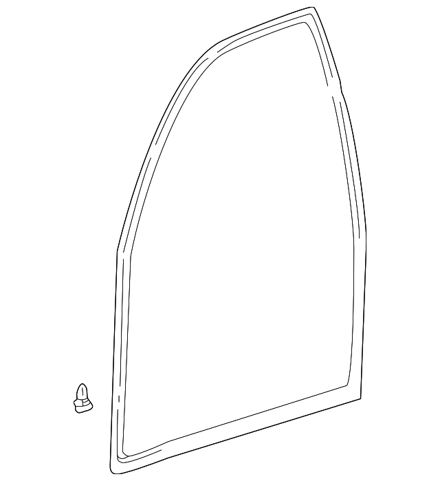 67861-42041 Деталь DOOR W'STRIP, RIGHT
