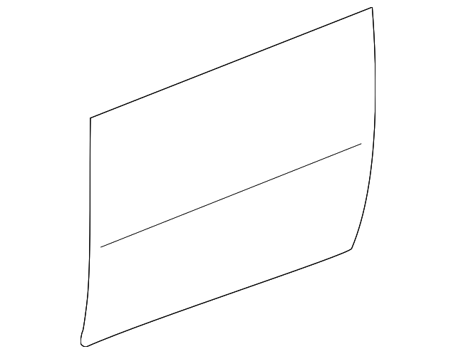 67112-42040 Деталь OUTER PANEL, LEFT